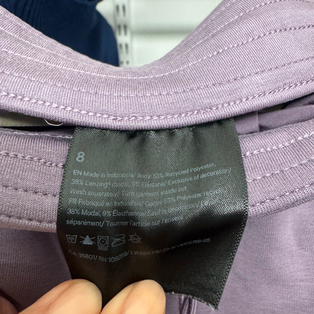lululemon athletica Softstreme High-Rise Pant in Purple Ash - Picture 2 of 5